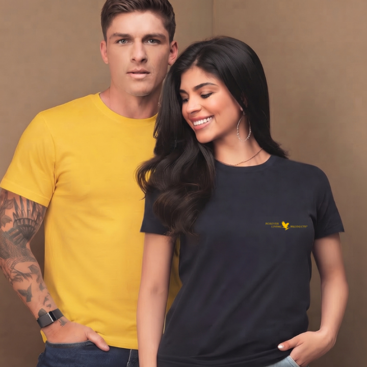Tee-shirt unisexe Round neck  FLP