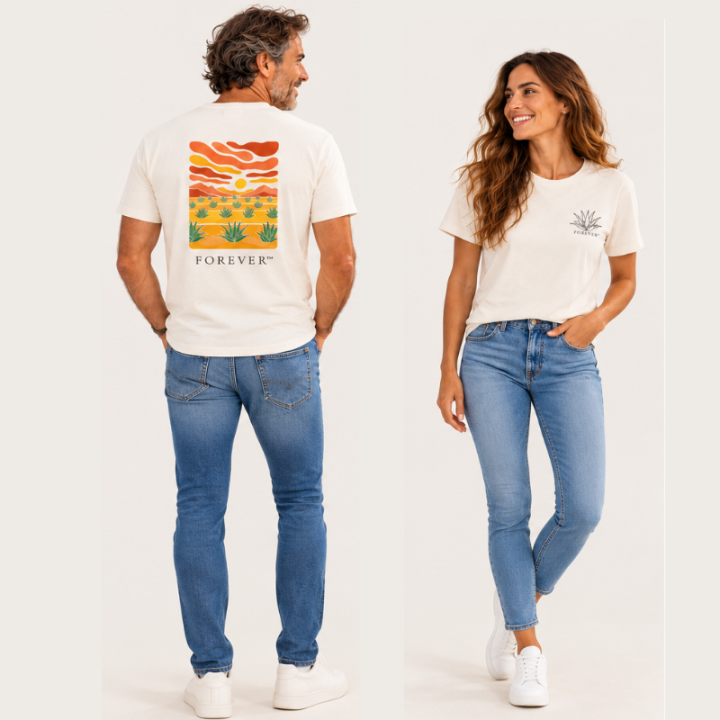 T-shirt unisex aloe premium
